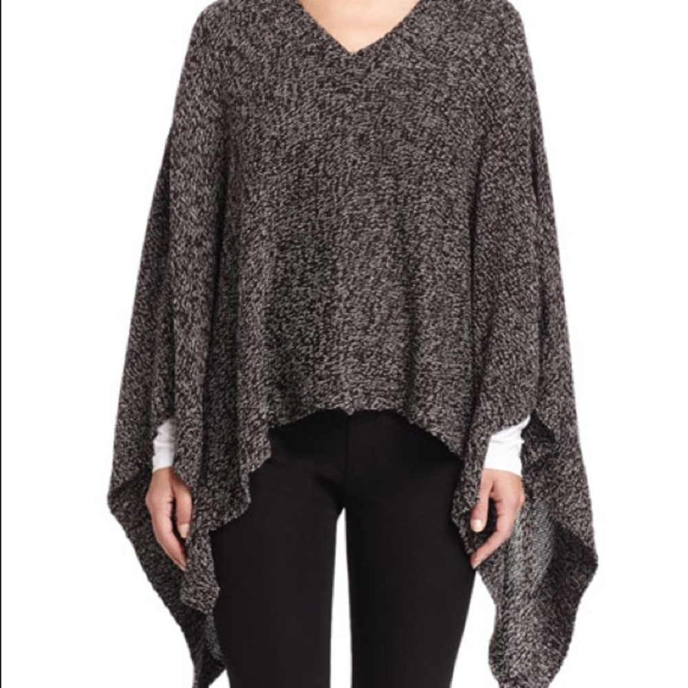 Philosophy v neck sweater poncho